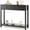 Black, variant on Gizoon Console Table with Drawers, Sofa Table with Storage Shelves, 2-Tier Wooden Entryway Table for Living Room, Kitchen, Hallway, Foyer, White