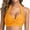 Yellow, variant on Midsumdr Women's Bikini Top Push Up Vintage Swim Top Retro Halter High Waist Bikini Top Top Padded Swimsuit Top Only