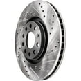 thumbnail image 3 of Detroit Axle - 288mm Front Drilled Slotted Brakes and Rotors Brake Replacement for VW Jetta Audi A3, 3 of 6