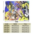 thumbnail image 4 of Splatoon Ultra-Soft Micro Fleece Blanket Cozy Blanket Thick Warm Plush Throw Blanket Sofa Cushion 50"X40", 4 of 7