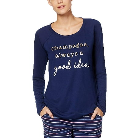 

Jenni by Jennifer Moore Womens Screen Print Pajama Top