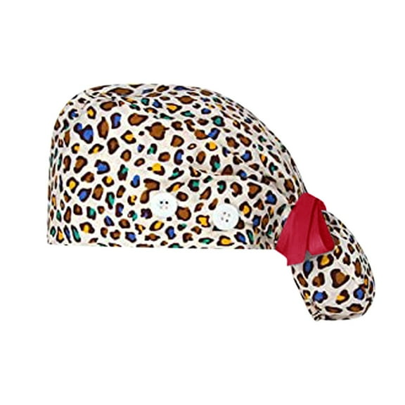 Seductiva Baseball Caps Scrub Hat with Buttons with Sweatband Mens Bouffant and for Womens Cap Baseball Caps