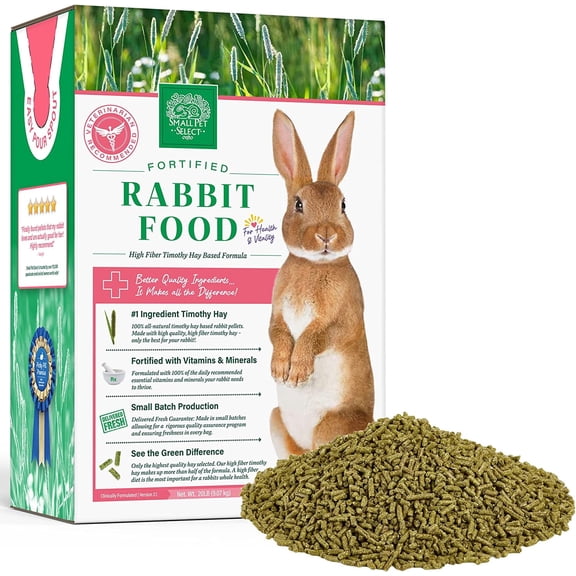 Small Pet Select Rabbit Food Pellets, 20 Lb.