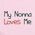 thumbnail image 2 of CafePress - My Nonna Loves Me Infant Bodysuit - Baby Light Bodysuit, Size Newborn - 24 Months, 2 of 4