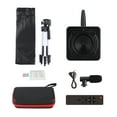 thumbnail image 2 of 4K HD Camera Computer Camera USB Webcam CMOS IMX415 Image Sensor 9X Optical Zoom Manual Auto-focus Comaptible with Window XP/7/10 Linux Android with Microphone Remote Controller Tripod for V, 2 of 7
