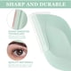 thumbnail image 3 of Juego de 9 piezas para dar forma a las cejas, dermaplaning, exfoliación y recorte: cuchillas faciales para mujer con diseño de hojas, 3 of 7