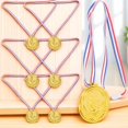 thumbnail image 1 of Moluckfu 6Ud Decorativas Doradas De Fútbol Para Competencias Y Juegos Escolares, 1 of 5