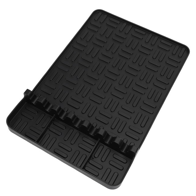 Estera de Silicona para parrilla, resistente al calor, lavable, reutilizable, suave y flexible, estante lateral para parrilla, para hornear, asar y acampar
