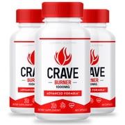 (3 Pack) Crave Burner Capsules - Crave Burner Keto Capsules