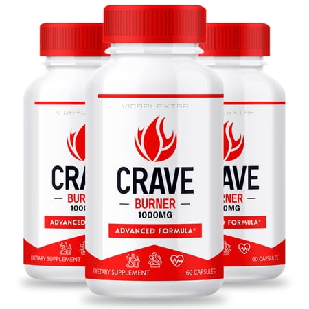 (3 Pack) Crave Burner Capsules - Crave Burner Keto Capsules