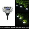 thumbnail image 2 of DPTALR 4PCS Solar Lights Outdoor Waterproof Lights LED Plug-in Lights Underground Lights Garden Lights, 2 of 3
