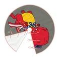 thumbnail image 3 of Kll Dinosaur Super Hero Cartoon Christmas Tree Skirt 30",Party Decorations Farmhouse For Christmas Decorations Holiday Party, 3 of 8