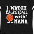 thumbnail image 4 of Inktastic I Watch Basketball with Mama Boys Toddler T-Shirt, 4 of 5