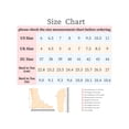 thumbnail image 5 of BLISSFUL STEP Women's Shoes Open Toe Rhinestone Butterfly Knot T--Strap Ankle Elastic Flat Sandals Black 9, 5 of 5