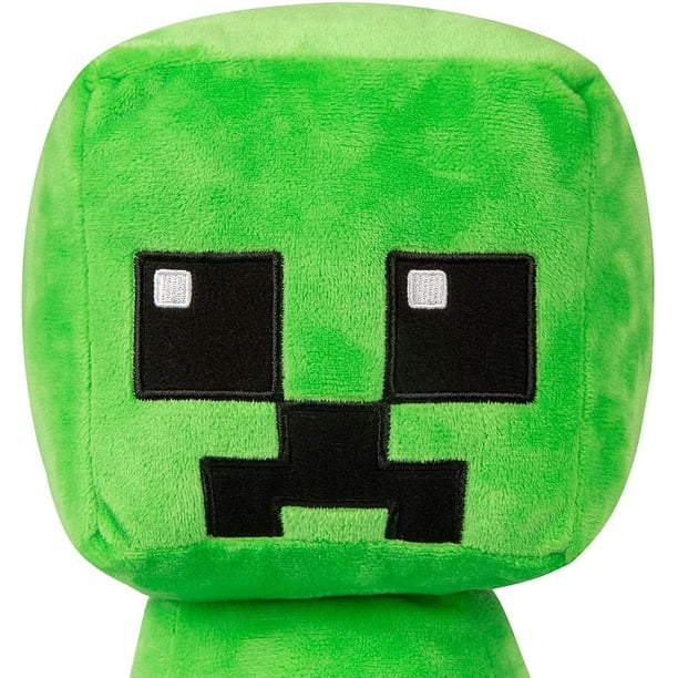 JINX Minecraft Creeper Plush Stuffed Toy, Green, 10.5 Tall