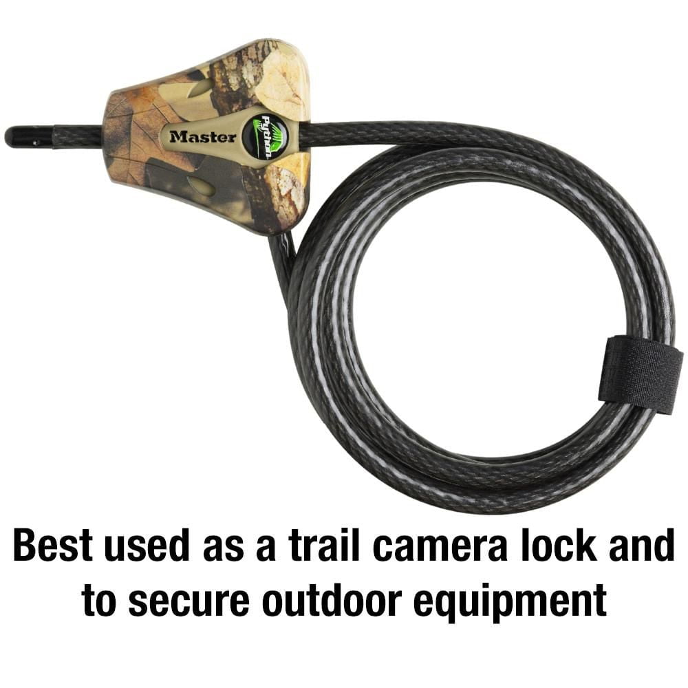 Câble antivol réglable PythonMC de Master Lock® #8418KADCAMO