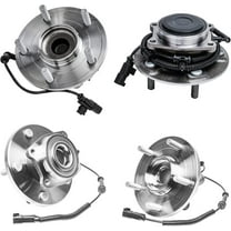Detroit Axle - FWD Wheel Bearing Hubs for 2015 2016 2017 Chrysler 200 4