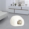 thumbnail image 4 of Cama para gatos de interior, casetas para gatos, camas para perros pequeños, camas para gatitos, casetas para gatos, camas para gatos blanco, 4 of 8