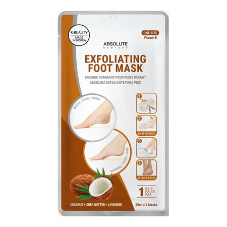 Absolute New York Masque Exfoliant Pieds au Coco