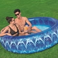 thumbnail image 3 of Alberca Inflable Circular Familiar Bestway Bohemian 1.68 Mts Color Azul, 3 of 5