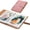 Pink, variant on Professional Watercolor Sketchbook with 6-Ring Binder, 20 Sheets 300GSM/140lb 100% Cotton Acid-Free Cold Press Paper, 9.25" x 6.3" Textured Art Journal for Artists, Students & Adults (Black)