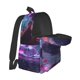 thumbnail image 5 of Disketp Neon Buddha Cityscape Mochila Escolar de Gran Capacidad y Peso Ligero, Mochila de Viaje Ideal para Escuela, Trabajo y Uso Diario, Cómoda y con Estilo, 5 of 8