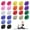 24-Pairs, variant on CUGBO 12 Pairs Colorful Sports Wristbands Cotton Sweatband Wristbands for Tennis, Basketball, Running (8 x 8cm)