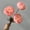 Pink, variant on Fake Peony Flowers With Full Bloom And 3 Heads Per Stem, Champagne Colored Simulation Peony Blooms With Roasted Edges, Lifelike Artificial Flowers For Home Decor, Wedding Ceremony