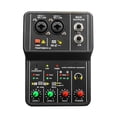 thumbnail image 4 of VONKY Plastic Sound Card Professional Stereo USB Power Audio Mixer Studio Music Recording Live Streaming Phone Speaker Console, 4 of 5