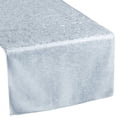 thumbnail image 1 of 1 Pc, 13" X 108" Velvet Table Runner - Dusty Blue For Wedding & Event Decor, 1 of 1