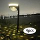 thumbnail image 4 of 4 piezas solares para s, paisaje, luces de jardín con energía solar, impermeables, luces para exteriores, para Soledad Luces de camino, 4 of 9