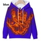 thumbnail image 3 of Sudadera con capucha con estampado de mano de llama pop para hombres y niños, ropa de calle moderna, jerséis, chaquetas deportivas unisex, ropa con capucha de invierno, 3 of 5
