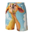 thumbnail image 4 of Fotbe Happy Goat In Meadow Trajes de Baño Estampados para Hombre, Shorts de Verano de Secado Rápido, Ropa de Playa, Bañadores-XX-Large, 4 of 6