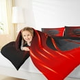 thumbnail image 4 of Feelyou Teesn Basketball Print Queen Comforter Set, Ball Game Gaming Bedding Sets, Modern Sports Theme Reversible Bedding Comforter Set, Super Cozy Room Decor, 3-Piece, 4 of 8