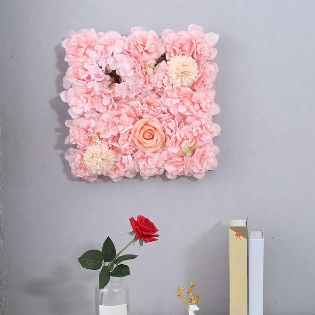 BAOPAI Artificial Silk Flower Panel For Wedding Decoration Backdrop Party Background Stylish Floral Arrangement Photo Prop Versatile Event Decor