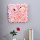 thumbnail image 1 of Panel de Flores de Seda Artificial, Hidrangea y Rosa Artificial, Fondo para Foto de Boda, Escenario para Celebraciones en Casa, Fondo de Escenario - Rosa, 1 of 6
