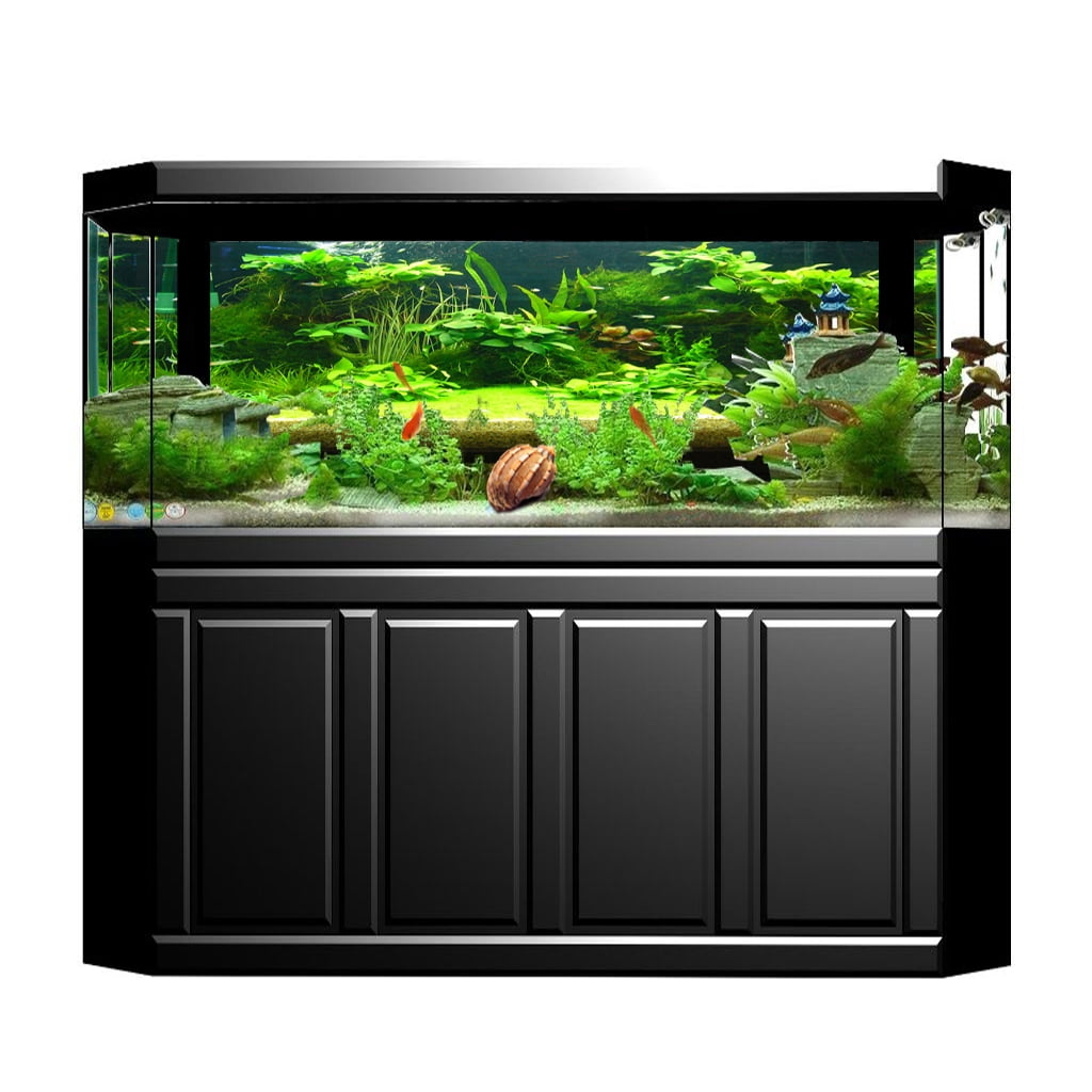 Attractive 3D Plants Image Aquarium Background Poster/Fish Tank Landscape - 122x61cm