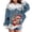 A296 Blue, variant on Glisme Toddler Girls Hoodies Graphic Print Long Sleeve Fall Winter Cozy Sweatshirts For Girls Size 3-4 Years