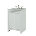 thumbnail image 3 of 24 In. Single Bathroom Vanity Set In White, 3 of 3