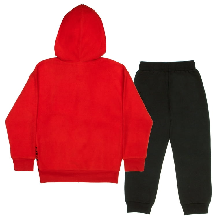 Marvel Felpa con cappuccio Avengers Spiderman, in pile, per bambini, Logo Spiderman, 2 anni