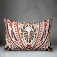 thumbnail image 3 of Creative Products Red Folk Pattern 14x20 Indoor / Outdoor Pillow, 3 of 3