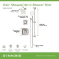 thumbnail image 3 of Symmons 5695STN15TRM Oak Shower Only Trim Package - Nickel, 3 of 7