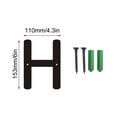 thumbnail image 2 of Home Sweet Home Sign,Three-Dimensional Iron Art Number Letters House Number Screw Home House Number Sign, 2 of 5