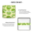 thumbnail image 5 of Yiaed Various Lemons Print Tissue Box Cover, PU Leather Decorative Organizer for Tabletop, Bathroom, Car, Office Creative Decorative, 5 of 7