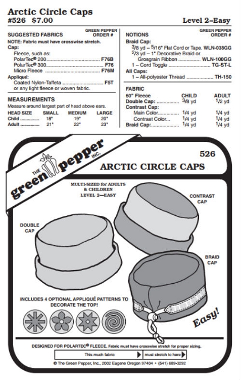 Arctic Circle Caps Hats Cold Weather 