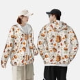 thumbnail image 4 of Fotbe Squirrel Chaqueta con Protección Solar UPF 50+ para Hombre y Mujer, Camisa con Capucha y Bolsillos-Medium, 4 of 7