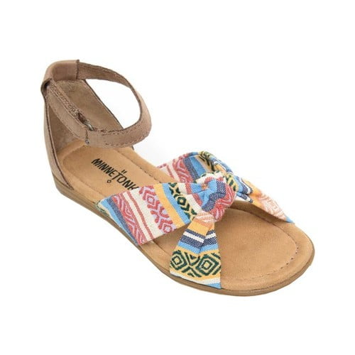 minnetonka girls sandals