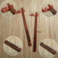thumbnail image 1 of Palillos chinos reutilizables de dragón y fénix con soporte y bolsa de transporte, juego de regalo tradicional chino (2 pares), 1 of 4
