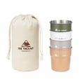 thumbnail image 4 of 4 vasos apilables de acero inoxidable de 300 ml de capacidad y ligeros. Estilo A, 4 of 9