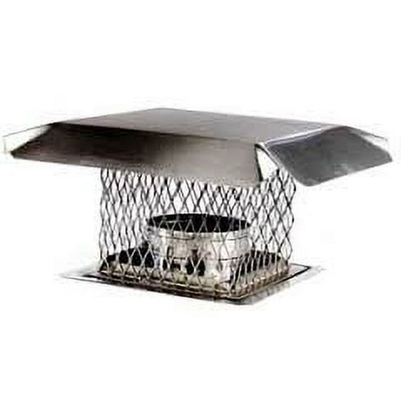 11" Rain Cap 304 Stainless Steel